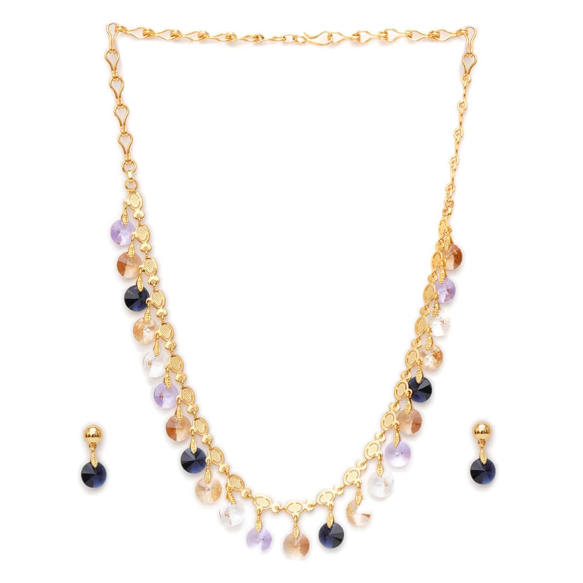 Beautiful Necklace With Matching Earrings