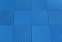 1 Inch Acoustic Foam Wedge Style Panels - 13 Color Options