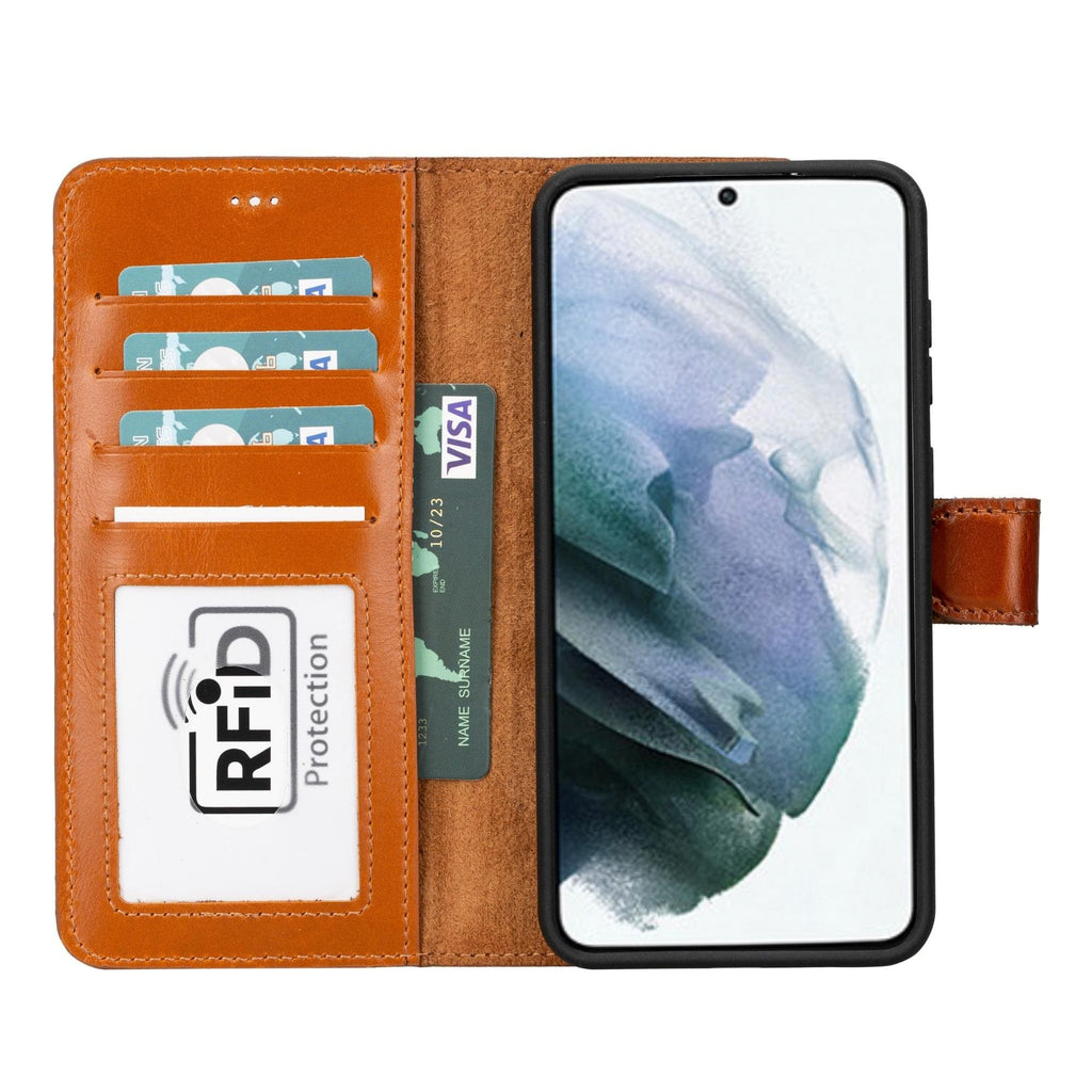 Buffalo Samsung Galaxy S21 Series Detachable Leather Wallet Case