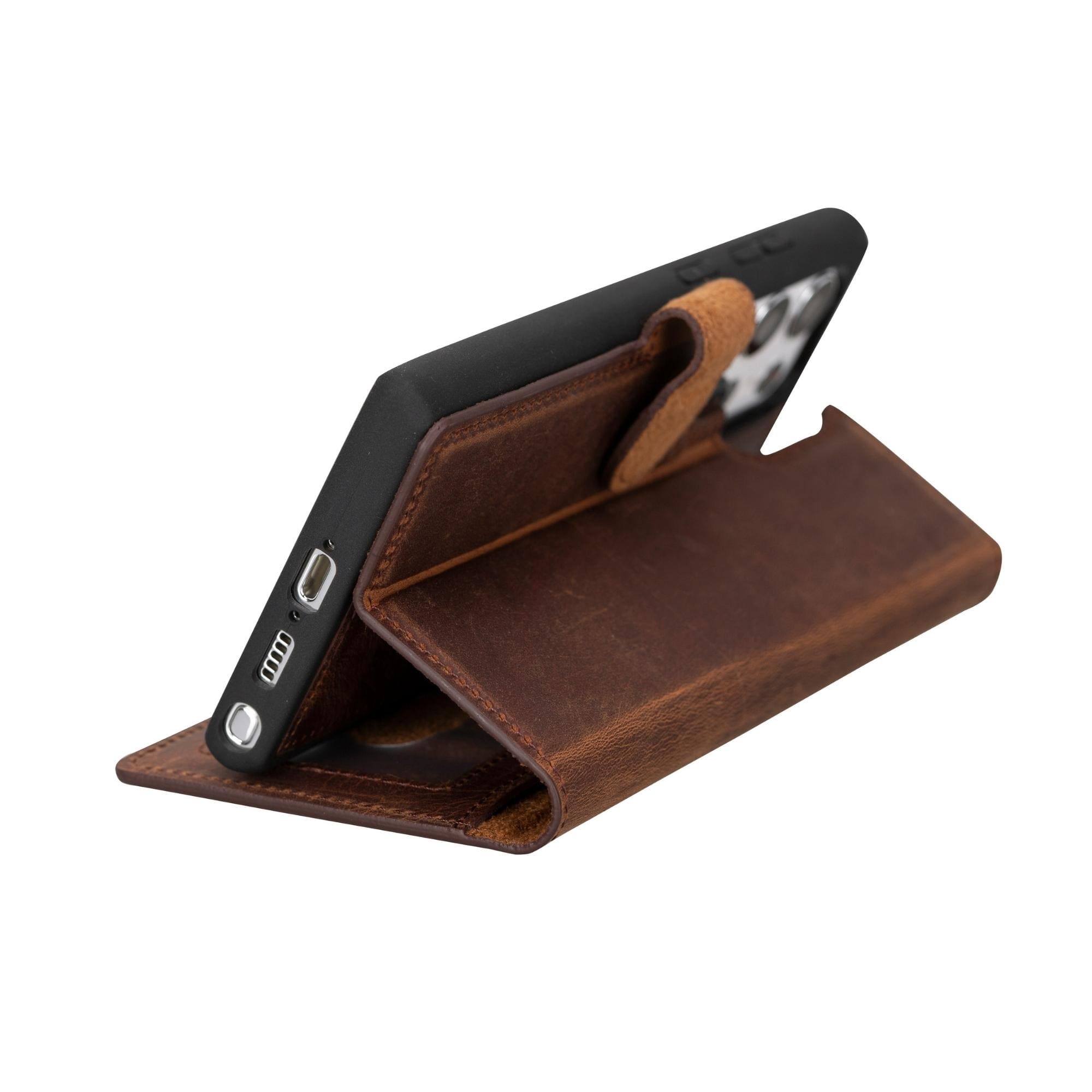 Buffalo Samsung Galaxy S23 Series Detachable Leather Wallet Case