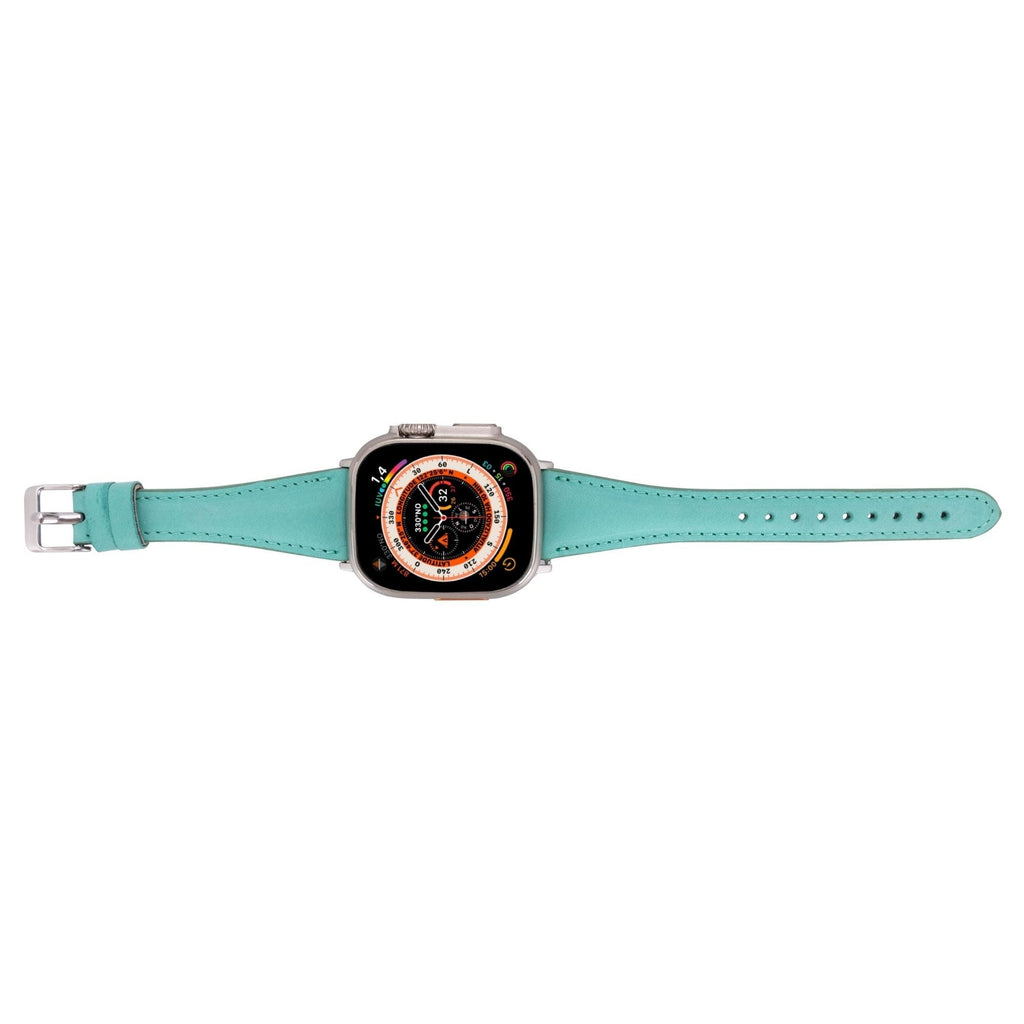 Buford Slim Leather Bands for Apple Watch 9, Ultra 2 & SE