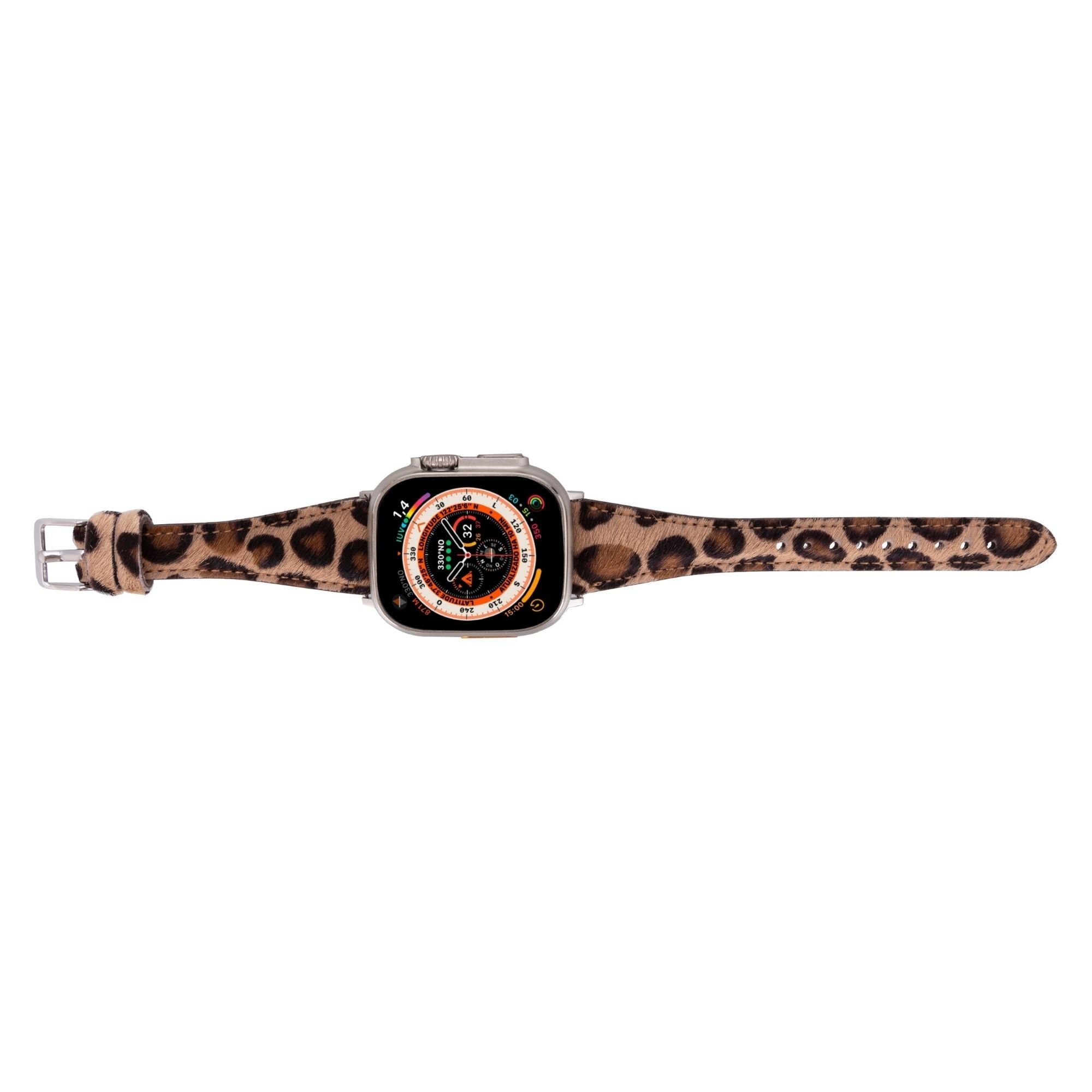 Buford Slim Leather Bands for Apple Watch 9, Ultra 2 & SE