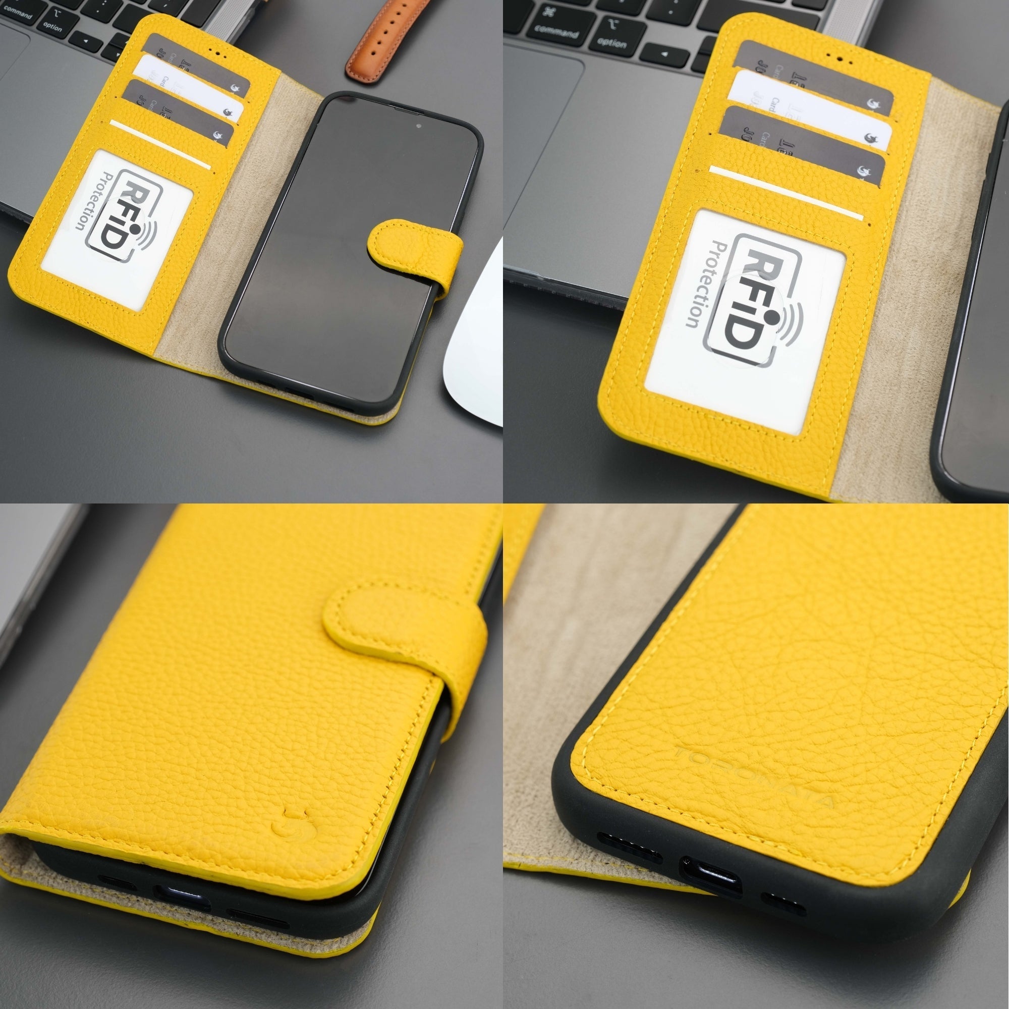 Casper Leather iPhone 14 Pro Wallet Case | MagSafe