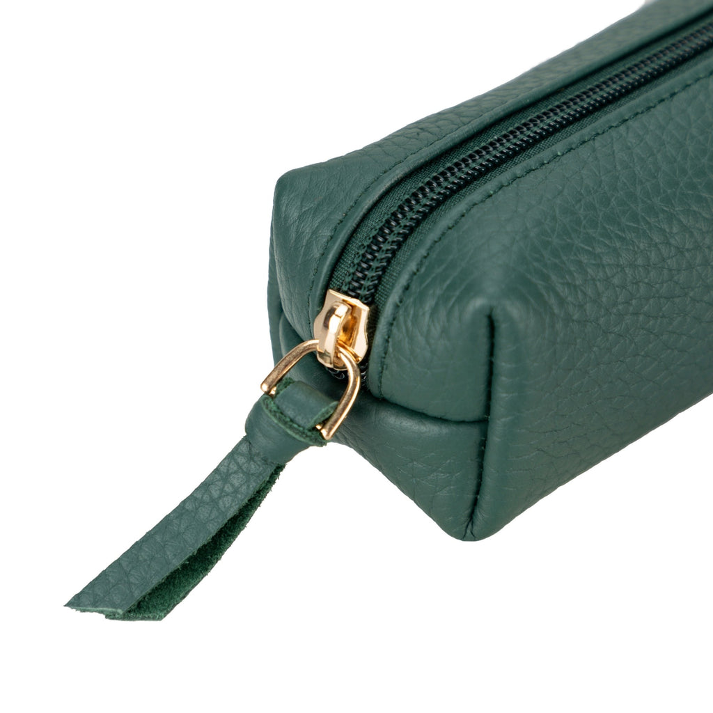 Centennial Multipurpose Leather Pencil Case and Makeup Bag