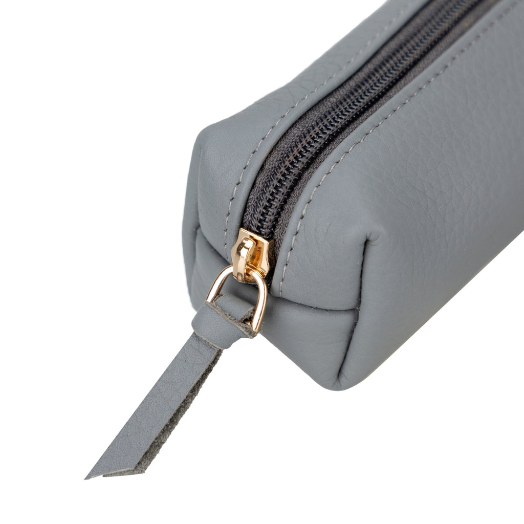 Centennial Multipurpose Leather Pencil Case and Makeup Bag