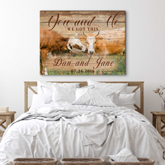We Got This Couple Cattle Sign