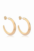 Crescent Hoops Gold Large