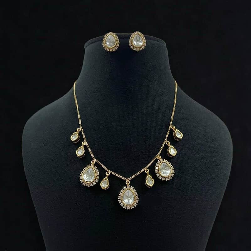 Designer Bridal Polki Set