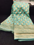 Designer Georgette Banarasi Khaddi Saree