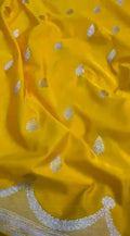 Designer Mashru Satin Silk Zari Work Saree