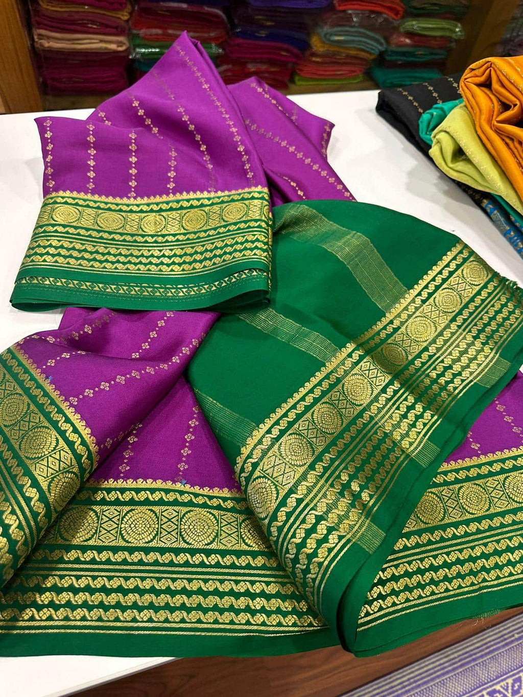 Designer Mysoore Silk Saree