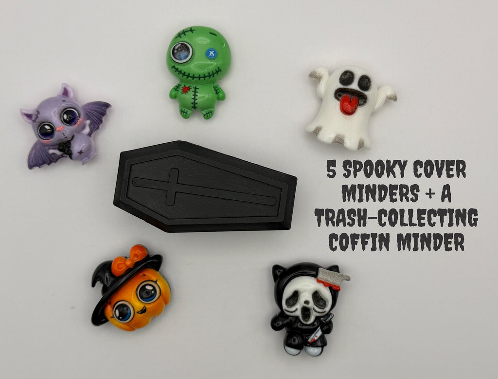 Drill or Treat 6-Piece Halloween Diamond Painting Minder Set