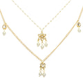 Embellished Multi Layered Kundan Necklace