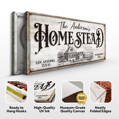 Homestead Sign X