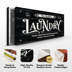 Laundry Room Sign VII