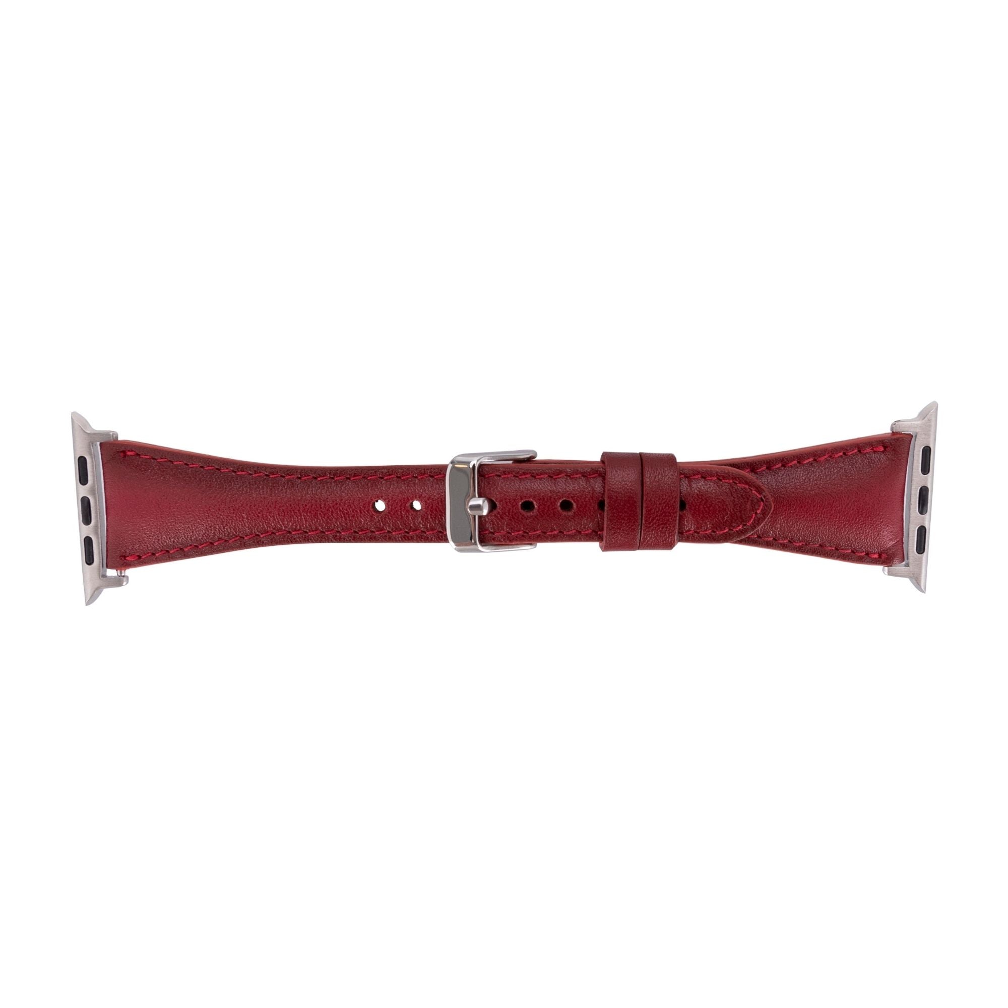 Evansville Slim Leather Bands for Apple Watch 9, Ultra 2 & SE