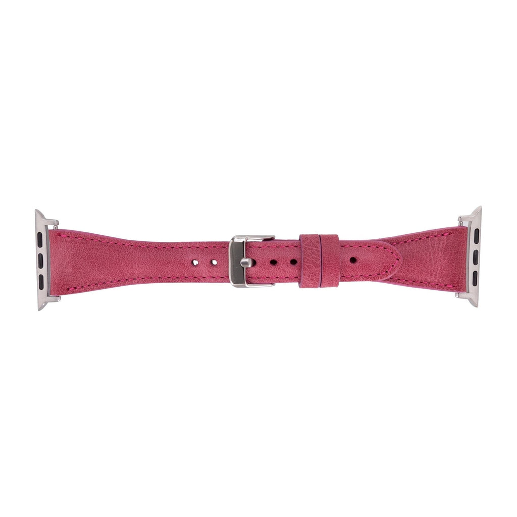 Evansville Slim Leather Bands for Apple Watch 9, Ultra 2 & SE