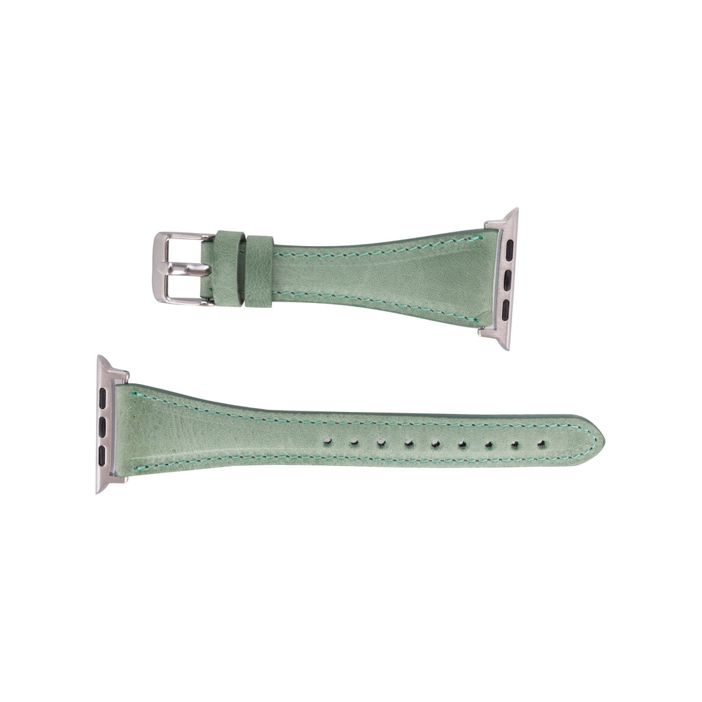 Evansville Slim Leather Bands for Apple Watch 9, Ultra 2 & SE