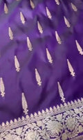 Exclusive Mashru Silk Saree with Gold Zari Work