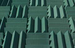 4 Inch Acoustic Foam Wedge Style Panels - 13 Color Options