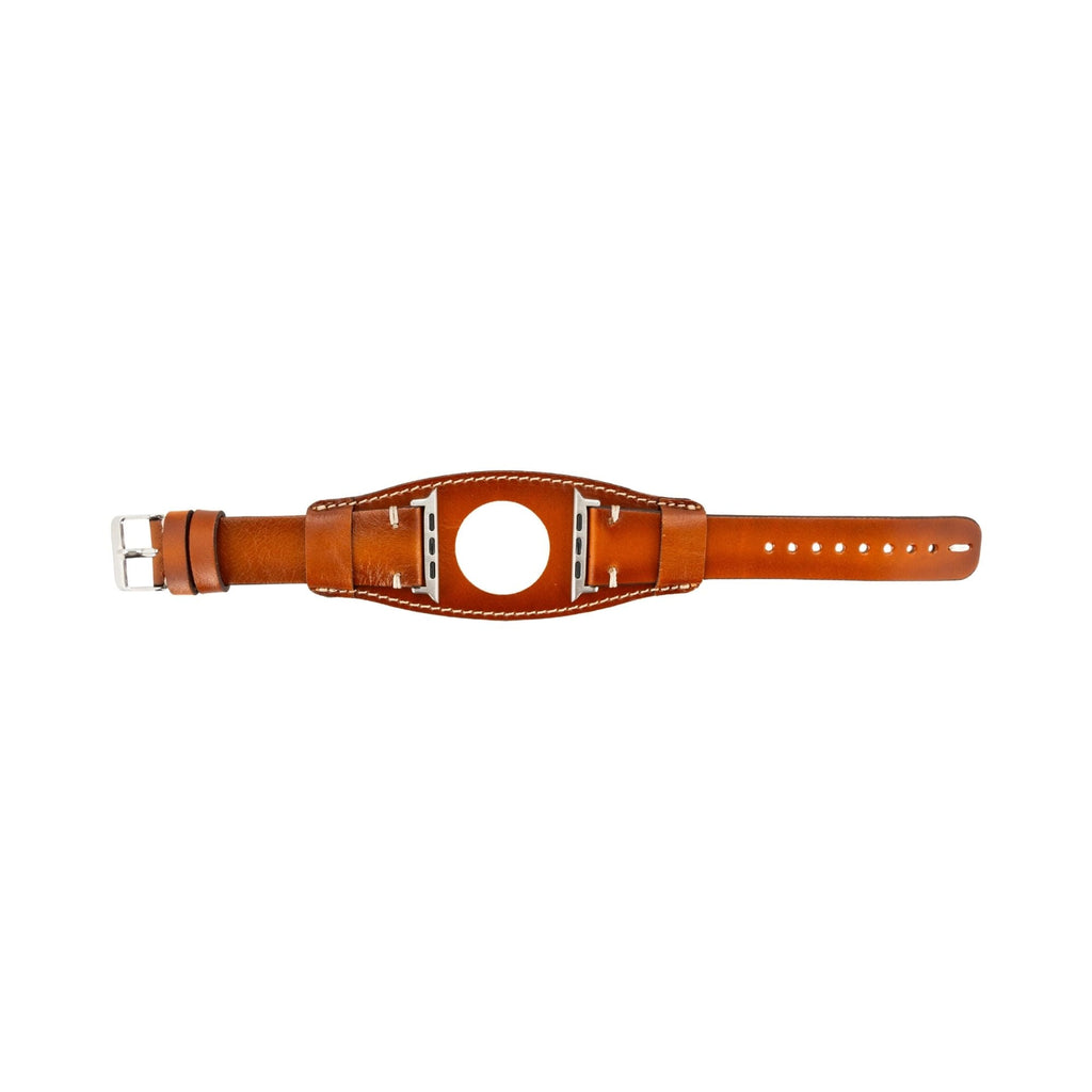 Fort Cuff Leather Bands for Apple Watch 9, Ultra 2 & SE