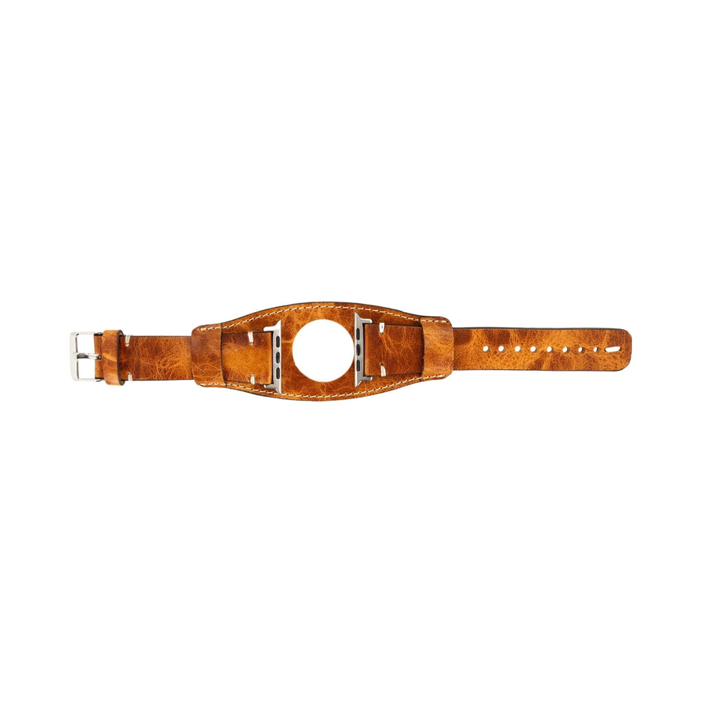 Fort Cuff Leather Bands for Apple Watch 9, Ultra 2 & SE