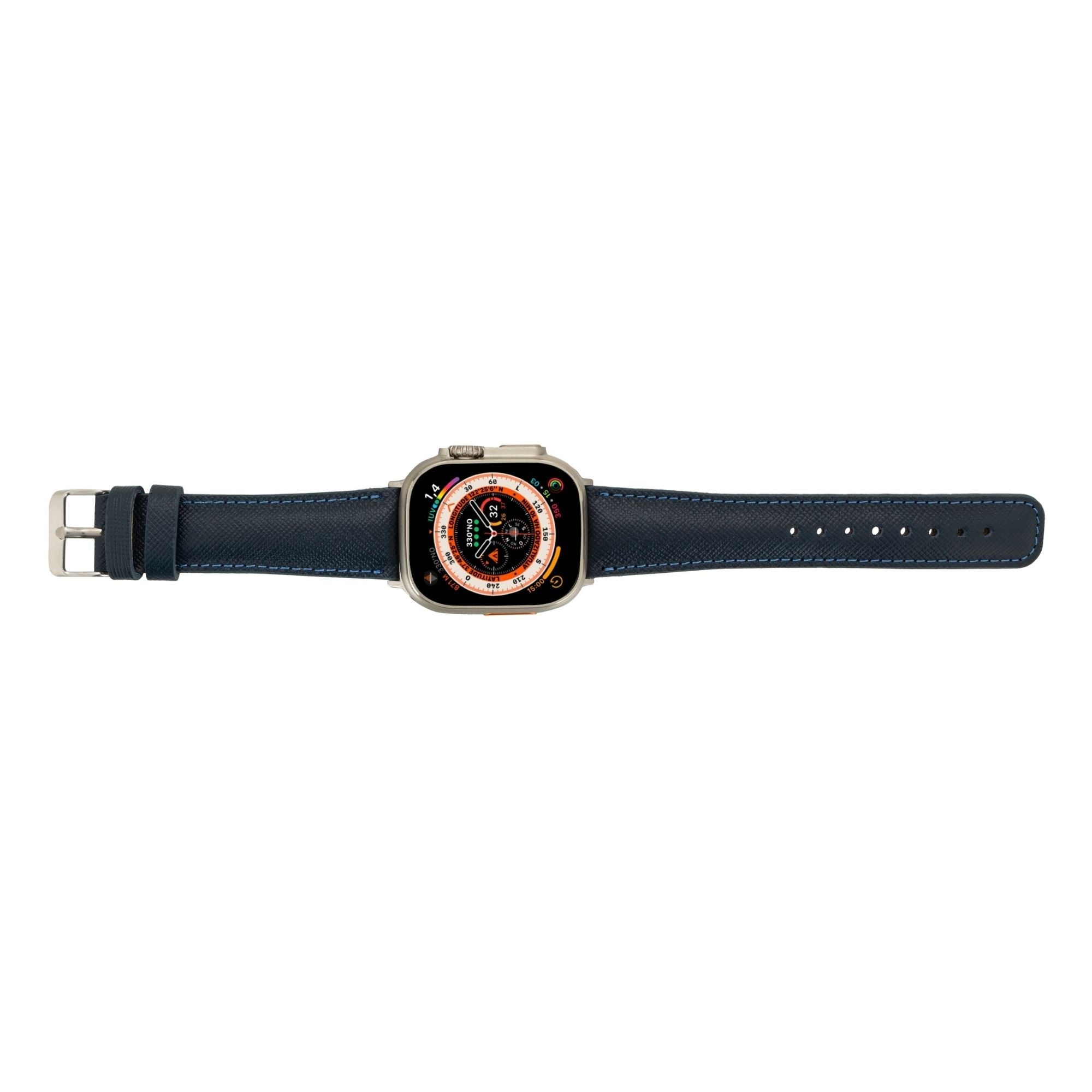 Guernsey Leather Bands for Apple Watch 9, Ultra 2 & SE