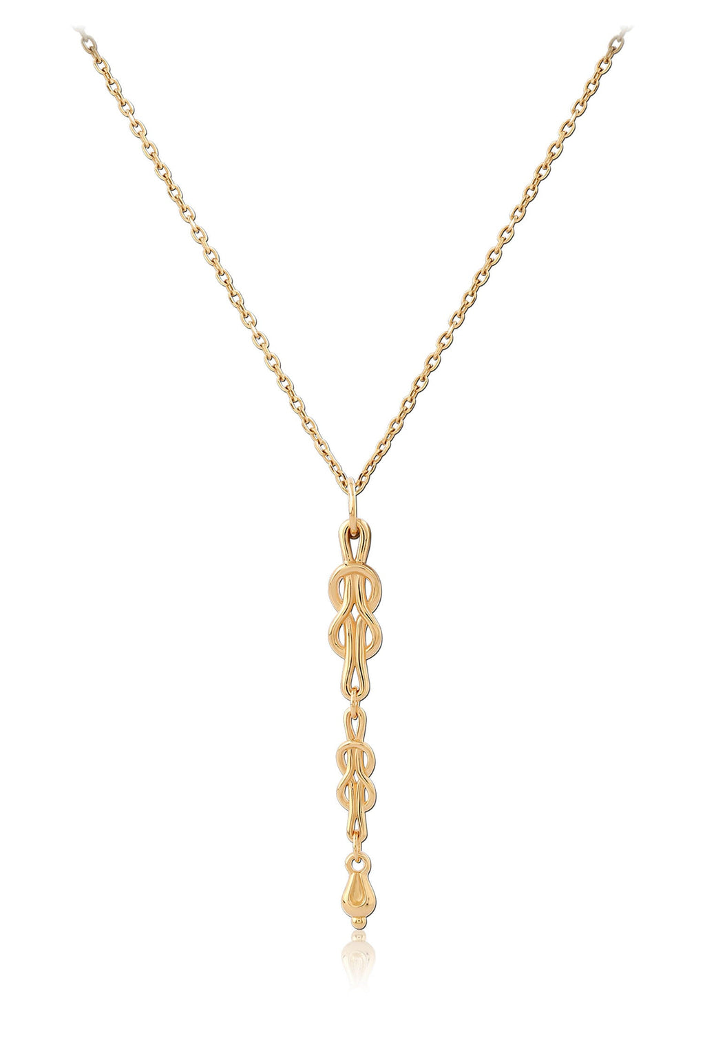 Hecate Lavalier Necklace Gold