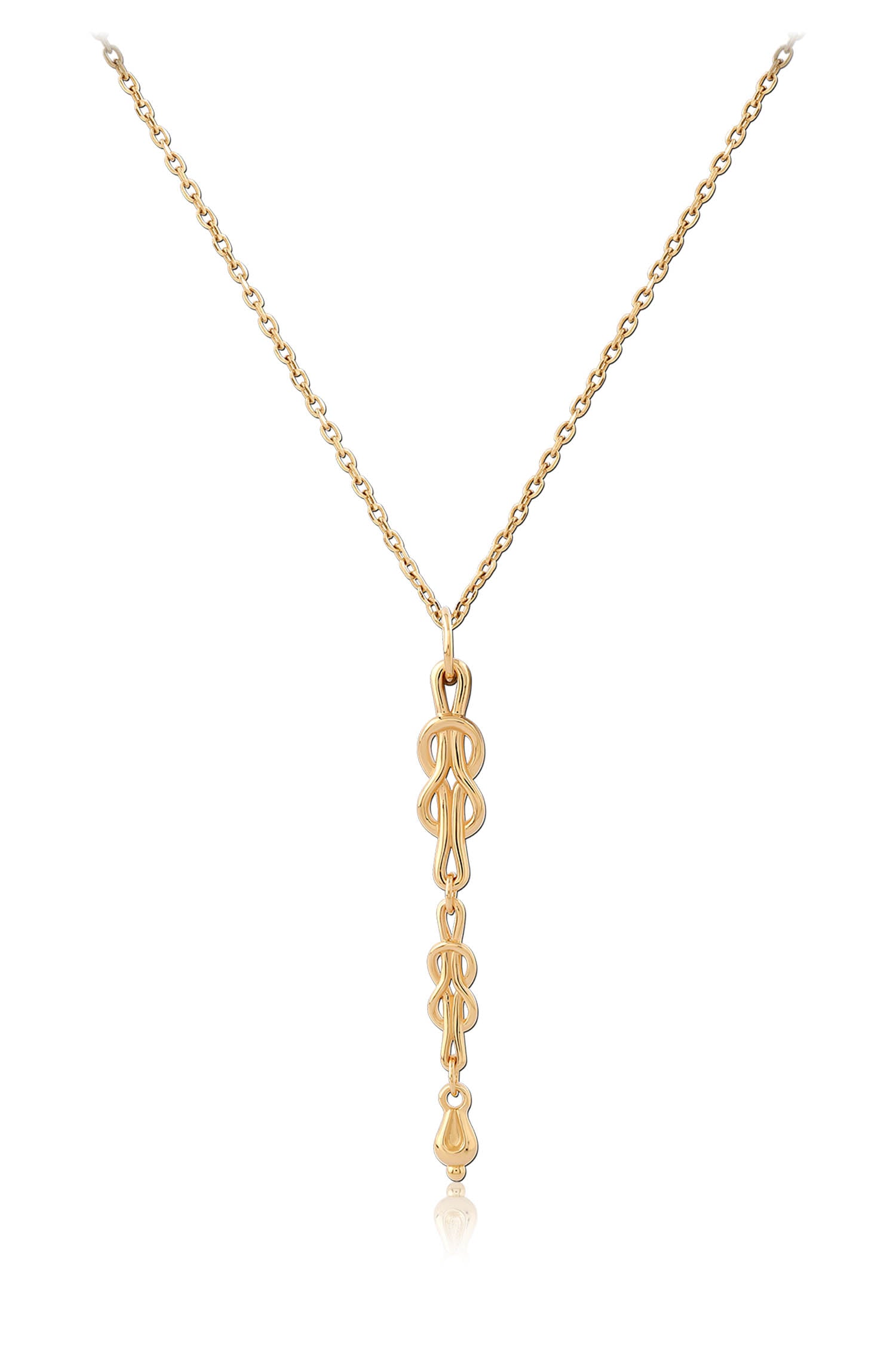 Hecate Lavalier Necklace Gold