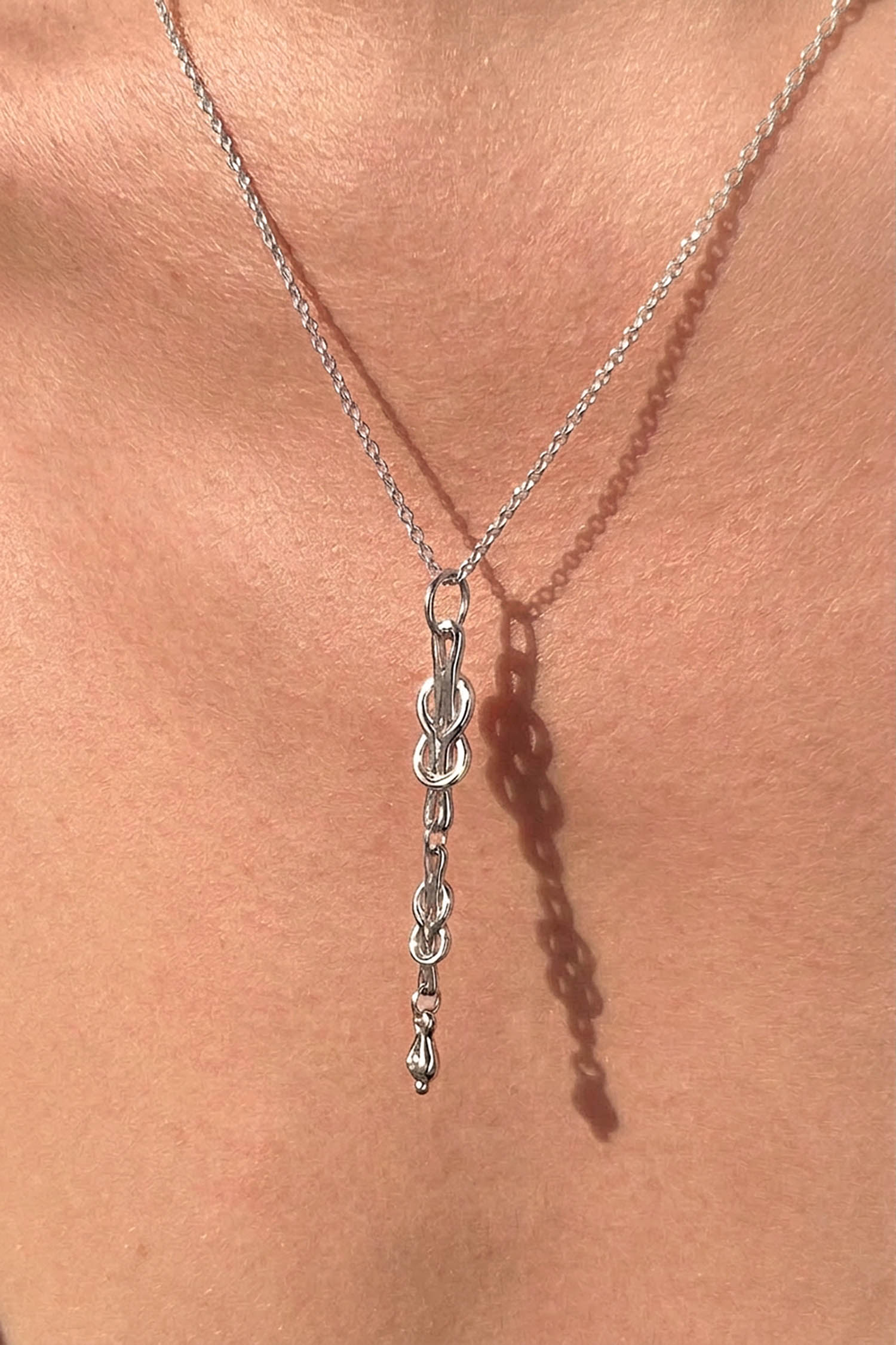 Hecate Lavalier Necklace Sterling Silver