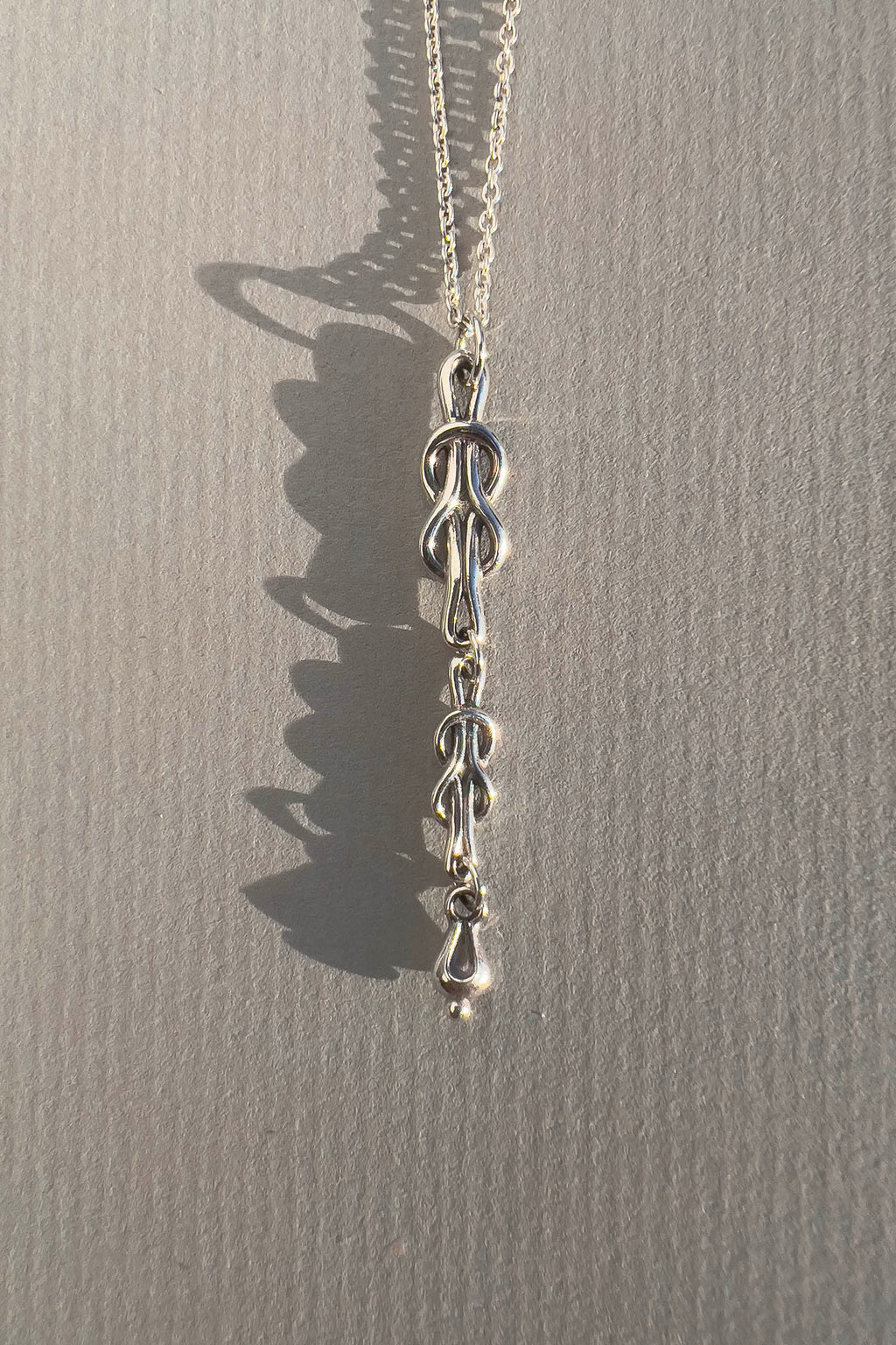 Hecate Lavalier Necklace Sterling Silver