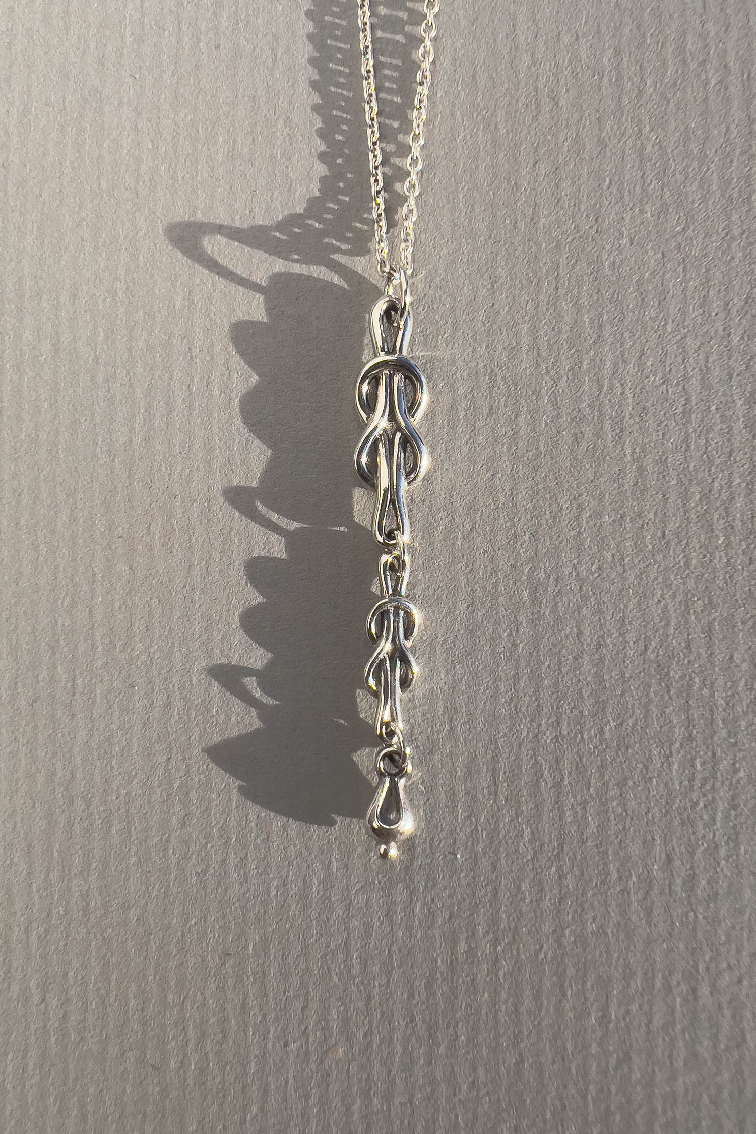 Hecate Lavalier Necklace Sterling Silver