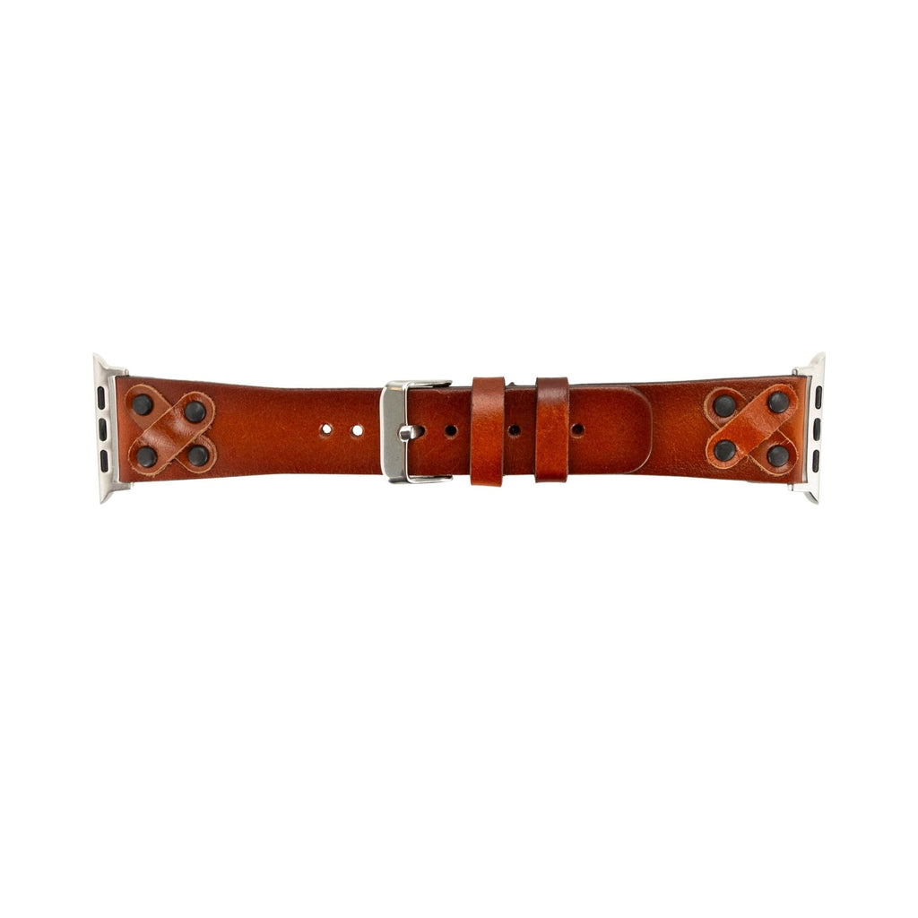Hulett Leather Bands for Apple Watch 9, Ultra 2 & SE