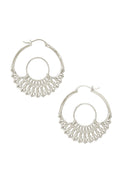 Iris Hoops Silver Small