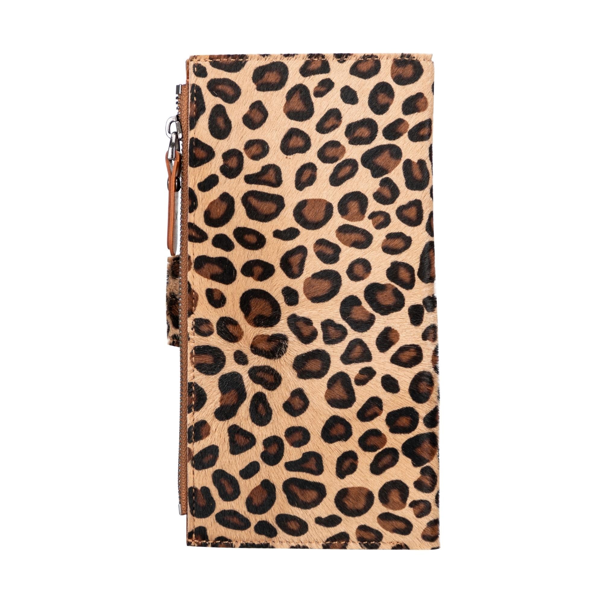 Kaycee Leather Women's Cell Phone Wallet with Strap