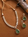 Latest Moissanite Stone Designer Necklace Set