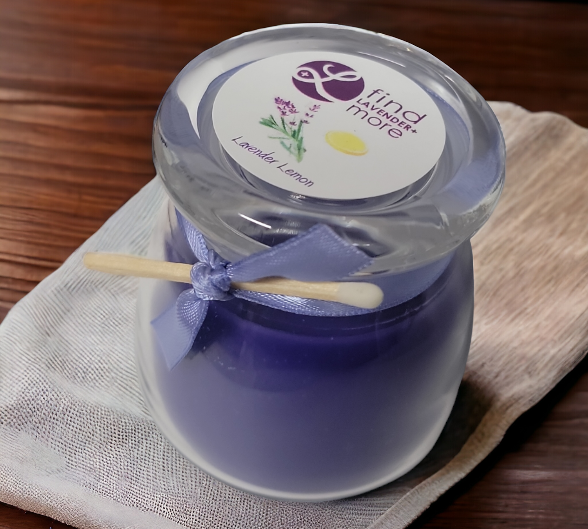 Lavender Scented Candles 2-Pack Home Fragrance Gift Set