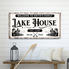 Lake House Sign VIII