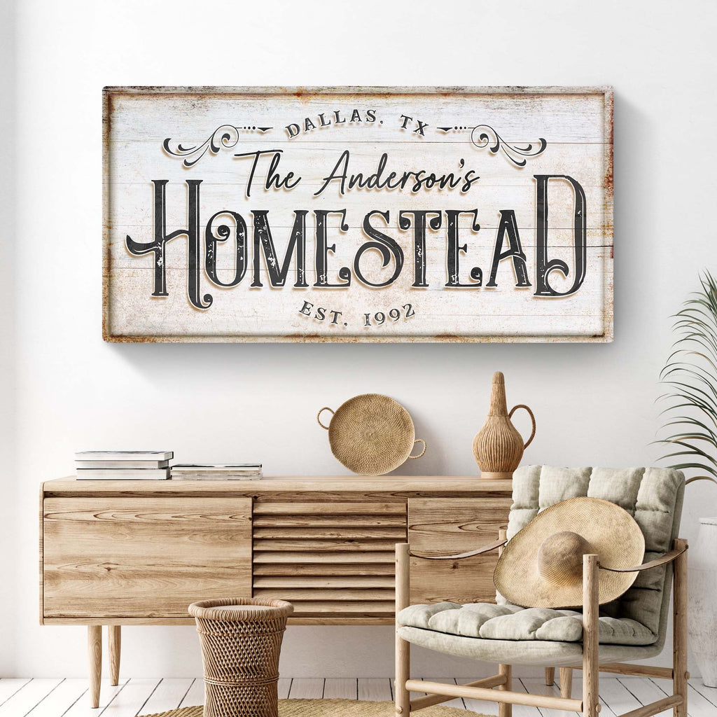 Homestead Sign VII