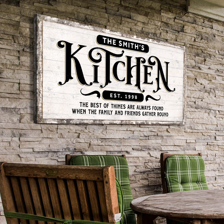 Kitchen Sign VII