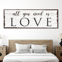 All You Need Is Love Sign