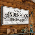 Family Hunting Camp Sign II