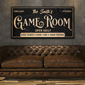 Personalized Game Room Sign
