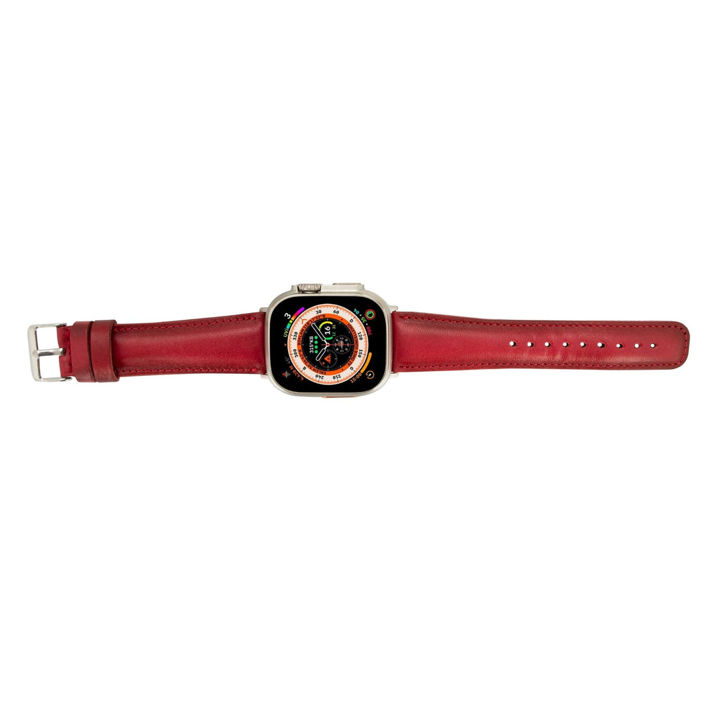 Moran Leather Bands for Apple Watch 9, Ultra 2 & SE