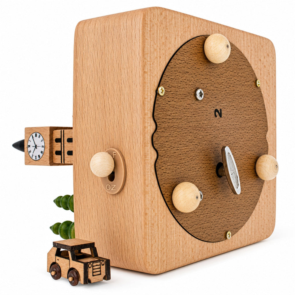 Big Ben, London Musical Figurine with Moving Magnetic Car