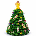 Wind-up Spinning Musical Christmas Tree with Angel Topper