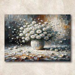 Canvas Print: "Porcelain Bloom"