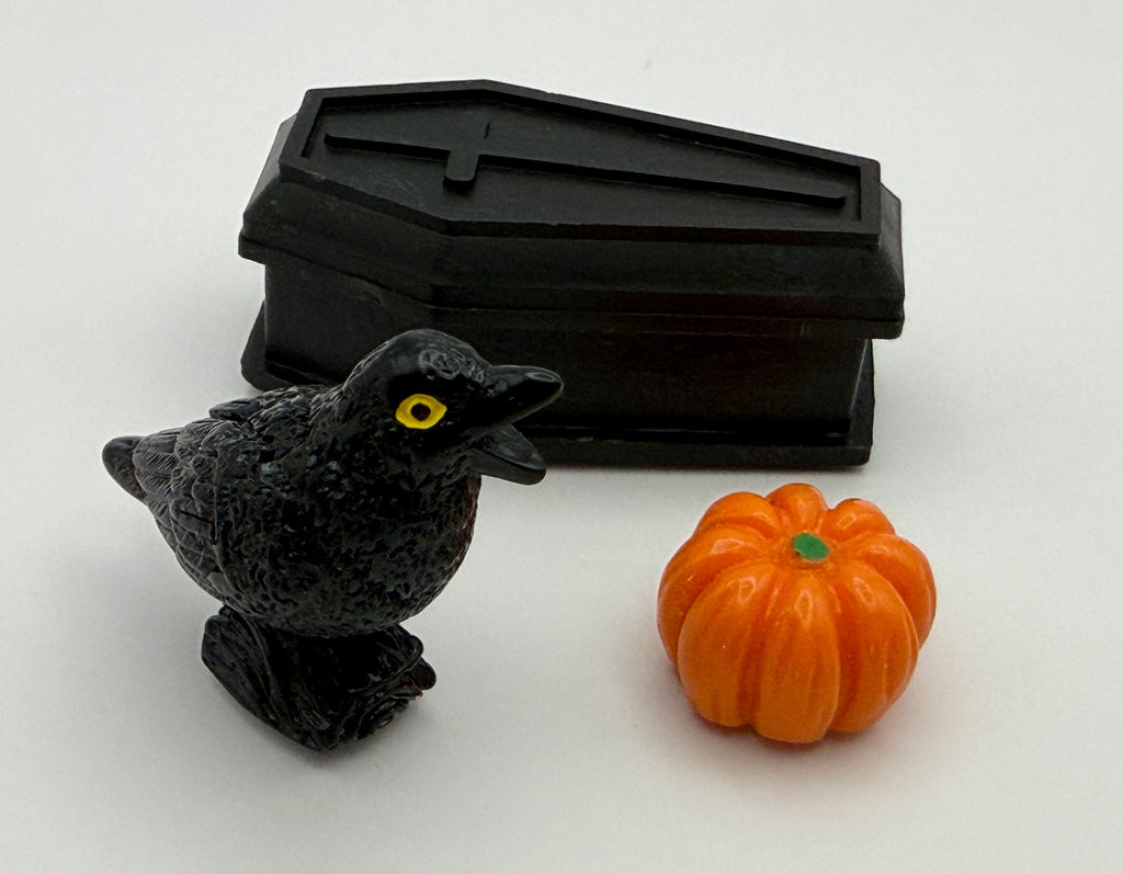 Raven, Pumpkin & Coffin Drill Collector Diamond Painting Cover Minder Set