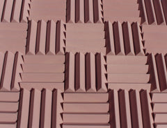 3 Inch Acoustic Foam Wedge Style Panels - 13 Color Options