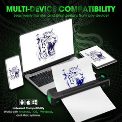 EZ WIRELESS TATTOO TRANSFER STENCIL PRINTERS
